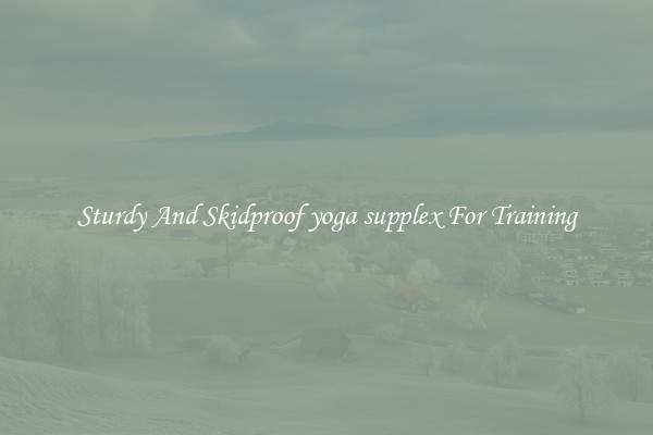 Sturdy And Skidproof yoga supplex For Training